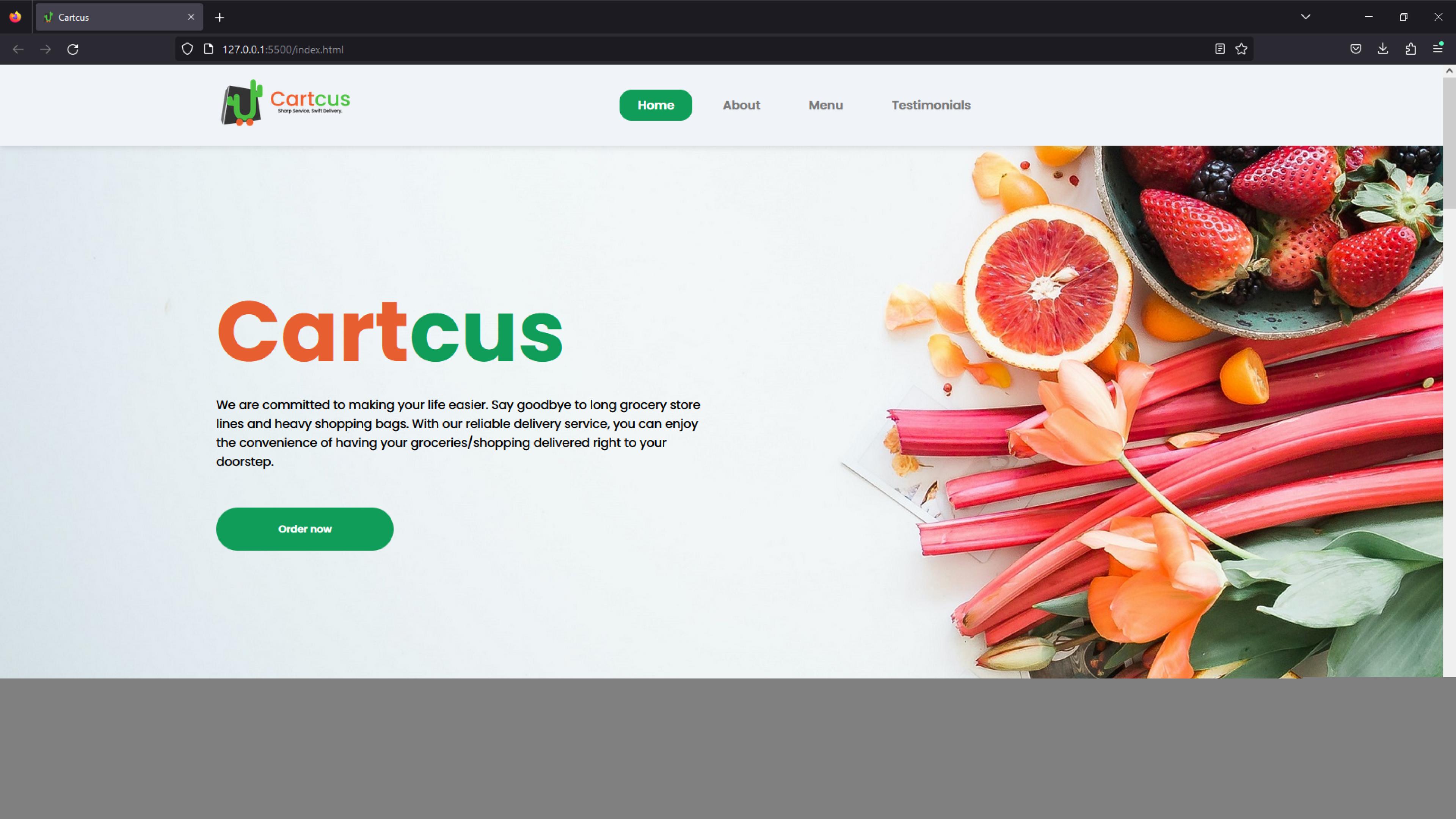 Cartcus Web Design